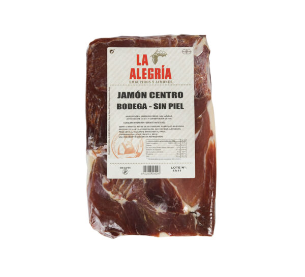 Jamón Crudo Serrano Español , Bloque pulido (reserva 10 meses)