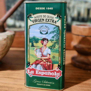 Aceite de oliva Virgen Extra español, lata vintage x 500 ml.
