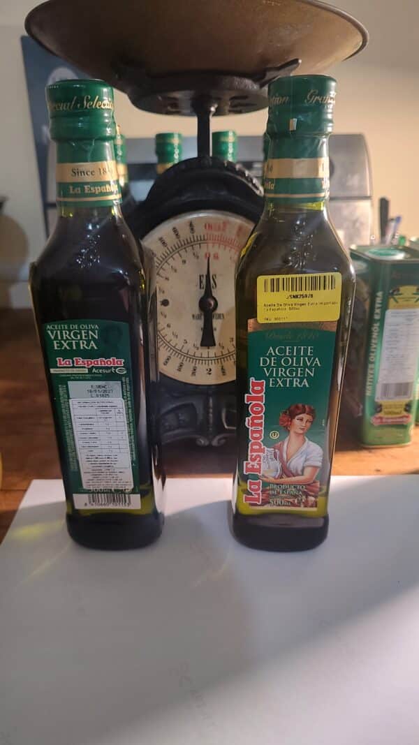 Aceite de oliva Virgen  extra español x 500 cc - Imagen 3