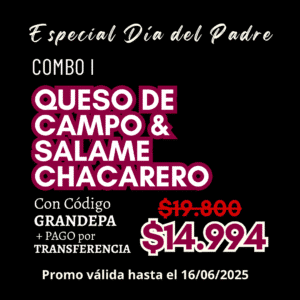 COMBO I: Queso de Campo & Salame Chacarero