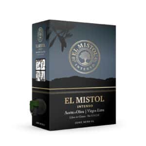 Aceite de oliva virgen extra "El Mistol" Bag In Box x 2 L