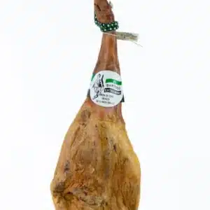 Jamón crudo Ibérico precinto blanco